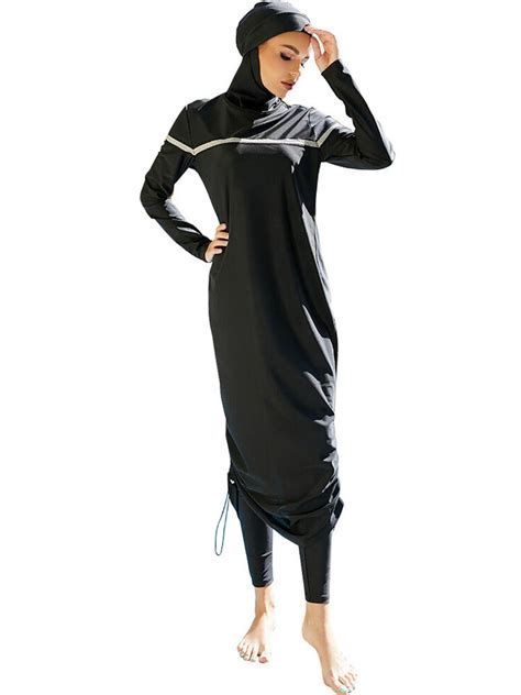 Modest Muslim Women Swimwear Burkini Islamic Swimsuit Arab Bathing