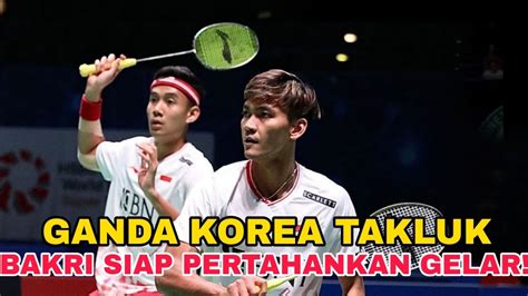 Ganda Korea TAKLUK Bagas Fikri Siap Pertahan Gelar All England 2023