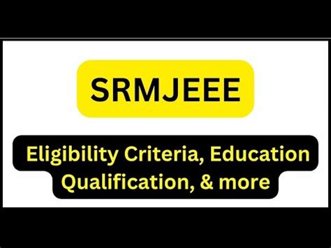 Srmjeee Phase Rank Card Released Check Your Score Here Youtube