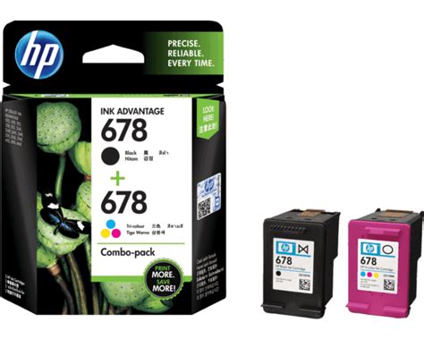 Hp Pack Black Tri Color Original Ink Advantage Cartridges