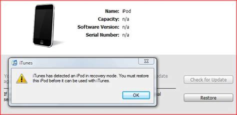 Ways To Fix Ipod Stuck In Recovery Mode Tenorshare