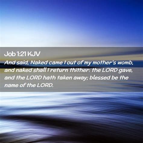 Job Kjv Bible Verse Images