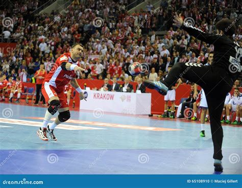 Ehf Euro France Macedonia Editorial Image Image Of League Final