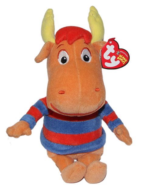 Ty Beanie Baby Tyrone The Moose The Backyardigans Stuffed Animal