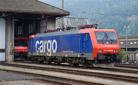 Re 474 Der SBB In Chiasso