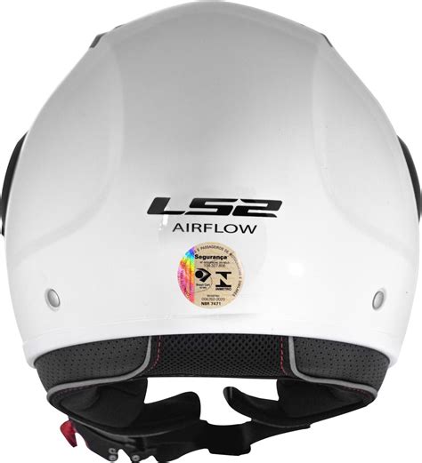 Capacete Ls Airflow Of Monocolor Daytona Motoshop