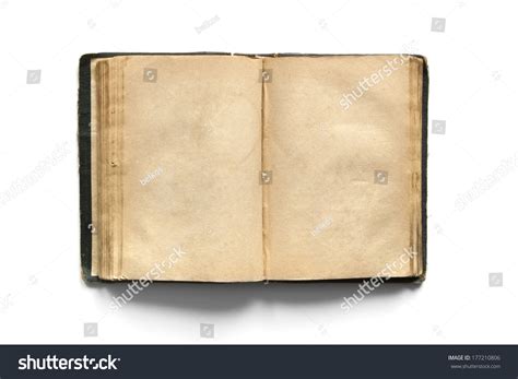 Vintage Open Book Foto Stock 177210806 Shutterstock