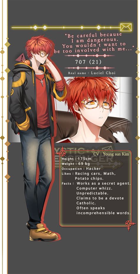 707 Mystic Messenger Image By Cheritz 2330954 Zerochan Anime Image