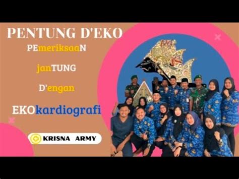 Pentung D Eko Pemeriksaan Jantung Dengan Ekokardiografi By Krisna