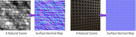 Surface Normal Map To Natural Scene Mapping Example Download