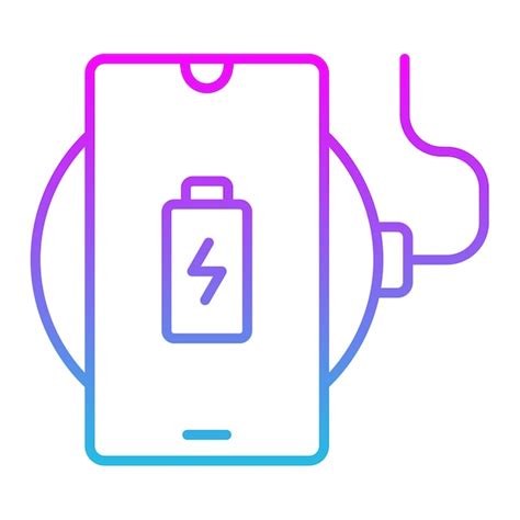 Premium Vector Wireless Charger Icon