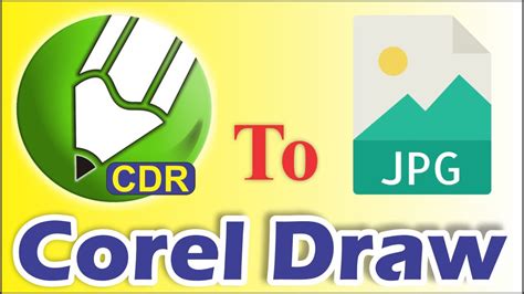 How To Export Image From Corel Draw How To Export Corel Draw File To  Format Youtube