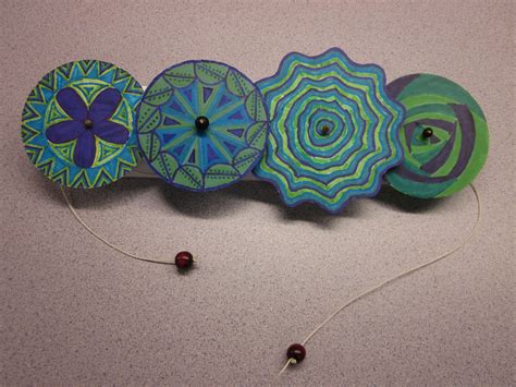 Kinetic Sculpture Project For 7th And 8th Graders Using Spools For