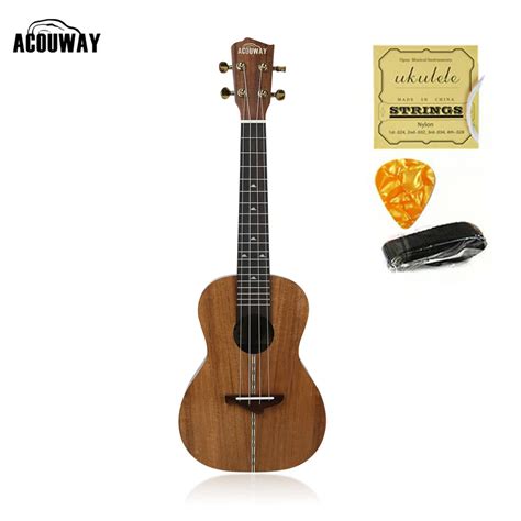 Acouway Ukulele 21 24 26 Inch Ukulele Soprano Concert Tenor Ukulele Acacia Wood Koa Uku Ukelele