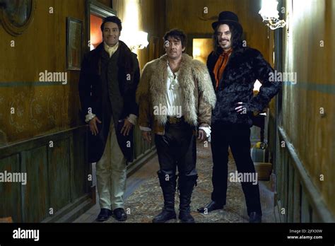 TAIKA WAITITI, JONATHAN BRUGH, JEMAINE CLEMENT, WHAT WE DO IN THE SHADOWS, 2014 Stock Photo - Alamy