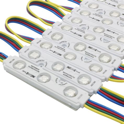 Dc V Leds Led Module Rgb Led Light Injection Lens