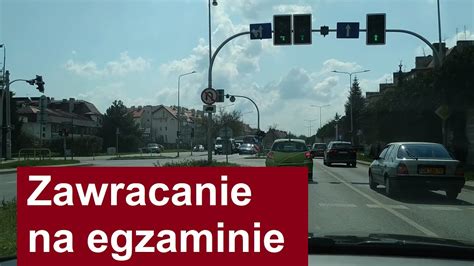 Prawid Owe Zawracanie Na Egzaminie Na Prawo Jazdy Youtube