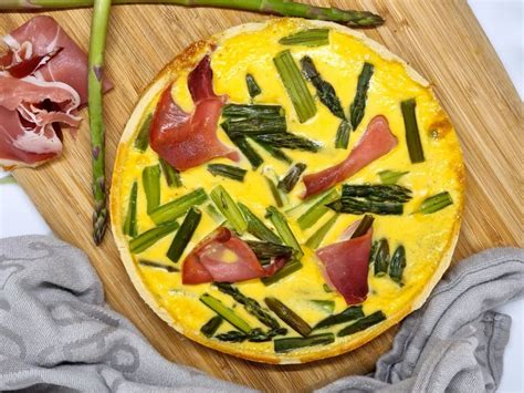 Quiche Aux Asperges Et Jambon Cru Un R Gal Recette Quiche Aux