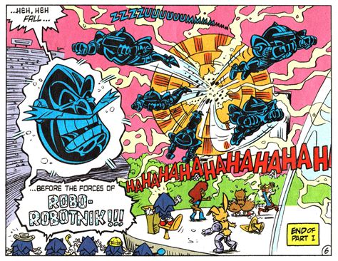 Robo Robotnik Attacks Archies ‘sonic The Sonic The Hedgeblog