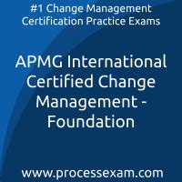 Apmg International Certified Change Management Foundation Practice