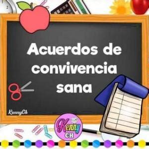 Lengua Acuerdos De Convivencia Sana Preescolar Convivencia