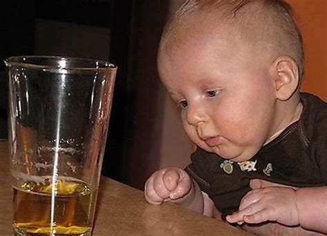 Funny Snaps - kid drinking beer [Expressions] - 27 Pics | Curious ...