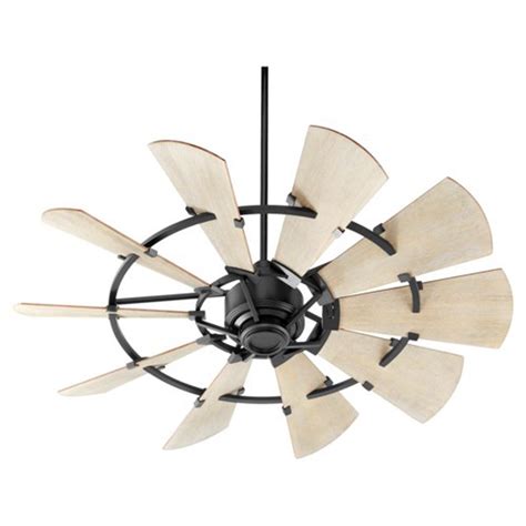 52" Rustic Windmill Ceiling Fan | Ceiling fans without lights, Ceiling ...