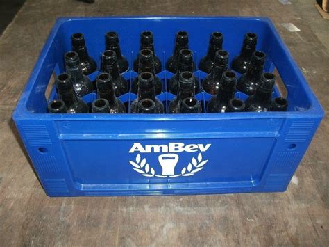 Caixa Engradado 24 Vasilhames Cerveja 300ml Ambev R 44 99 Em