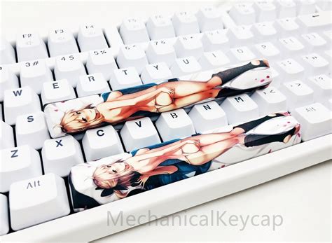 Novelty Anime Spacebar Keycap Sexy Hot Girl Painting Colorful Etsy