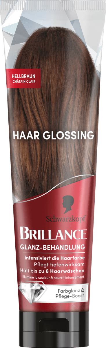 Schwarzkopf Brillance Farb Glanzbehandlung Glossing Hellbraun Ml