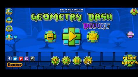 Geometry Dash Deluxe Gd FanGame YouTube