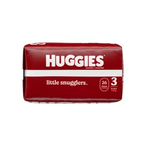 Huggies Little Snugglers Size 3 Baby Diapers, 156 count - Kroger