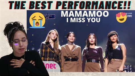 MAMAMOO 마마무 I Miss You REACTION Queendom Performance REACTION