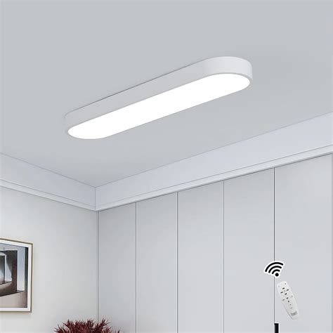 Becailyer Modern LED Ceiling Light 23 6 Flush Mount Ceiling Lamp 60W