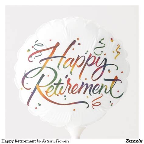 Happy Retirement Balloons