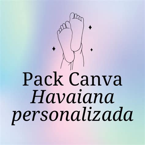 Pack Havaianas Customizadas Leidimkt Hotmart