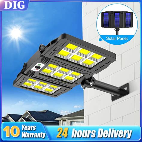 Solar Light Outdoor Waterproof Lamp W Led Flood Light Solar Wall