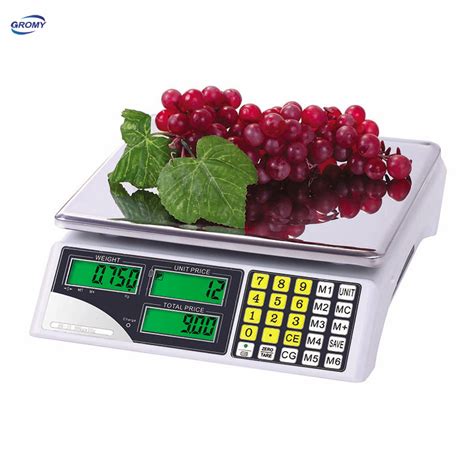 Acs Digital Price Computing Scale Electronic Pricing Fruit Weighing