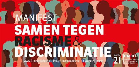 MANIFEST VAN HET COMITE 21 MAART SAMEN TEGEN RACISME EN DISCRIMINATIE