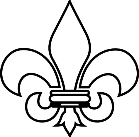 Big Fleur De Lis Stencil - ClipArt Best