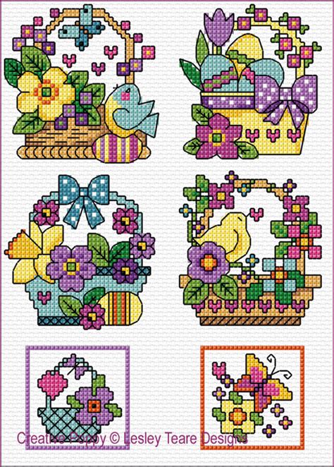 Cross Stitch Patterns Designed By Lesley Teare