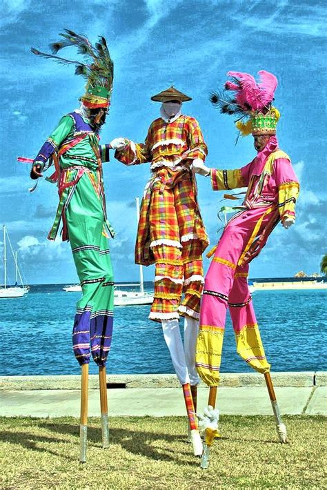 Moko Jumbies At Dockside St Croix U S Virgin Islands The Eye