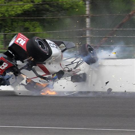 Sebastien Bourdais To Have Surgery After Fiery Crash In Indy 500