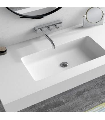 Encimera A Medida De Solid Surface Baltimore Doble Seno Con Fald N