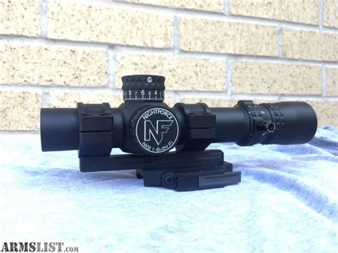 Armslist For Sale Nightforce Nx8 1 8 C598