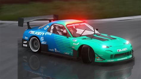 Ripping James Deane S Rx7 Around Watergrasshill Assetto Corsa Drifting Gameplay Youtube