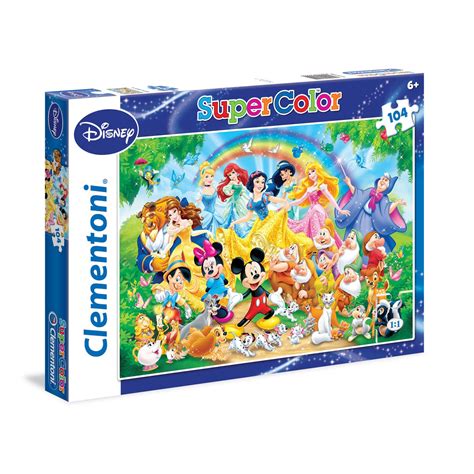 Paniate Clementoni Puzzle 104pz Disney Classic Clementoni In Offerta