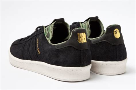 Undefeated X Bape X Adidas Campus 80s Black Review