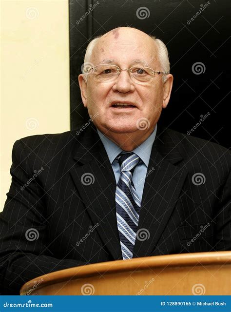 Former President Of The Soviet Union Mikhail Gorbachev Editorial Photo