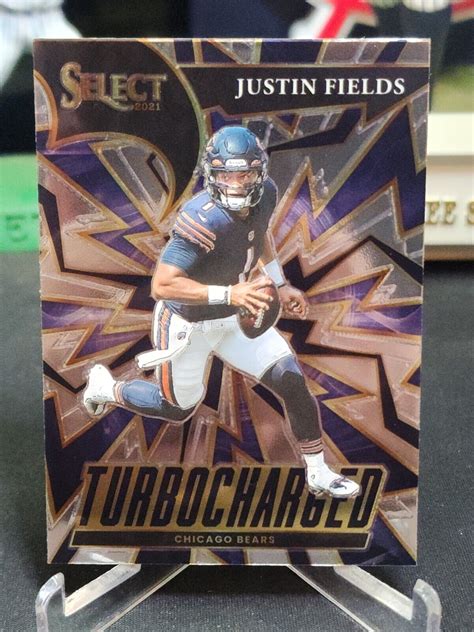 2021 Panini Select Turbocharged TUR 4 Justin Fields RC EBay